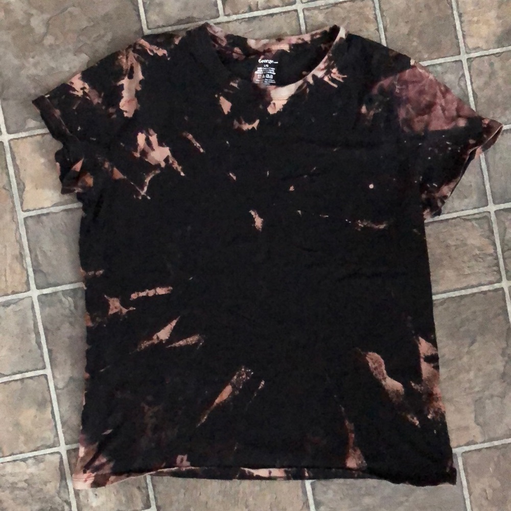 Bleached Tie Dye T-Shirt